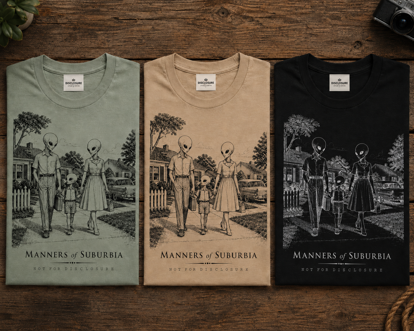 Manners of Suburbia Tee