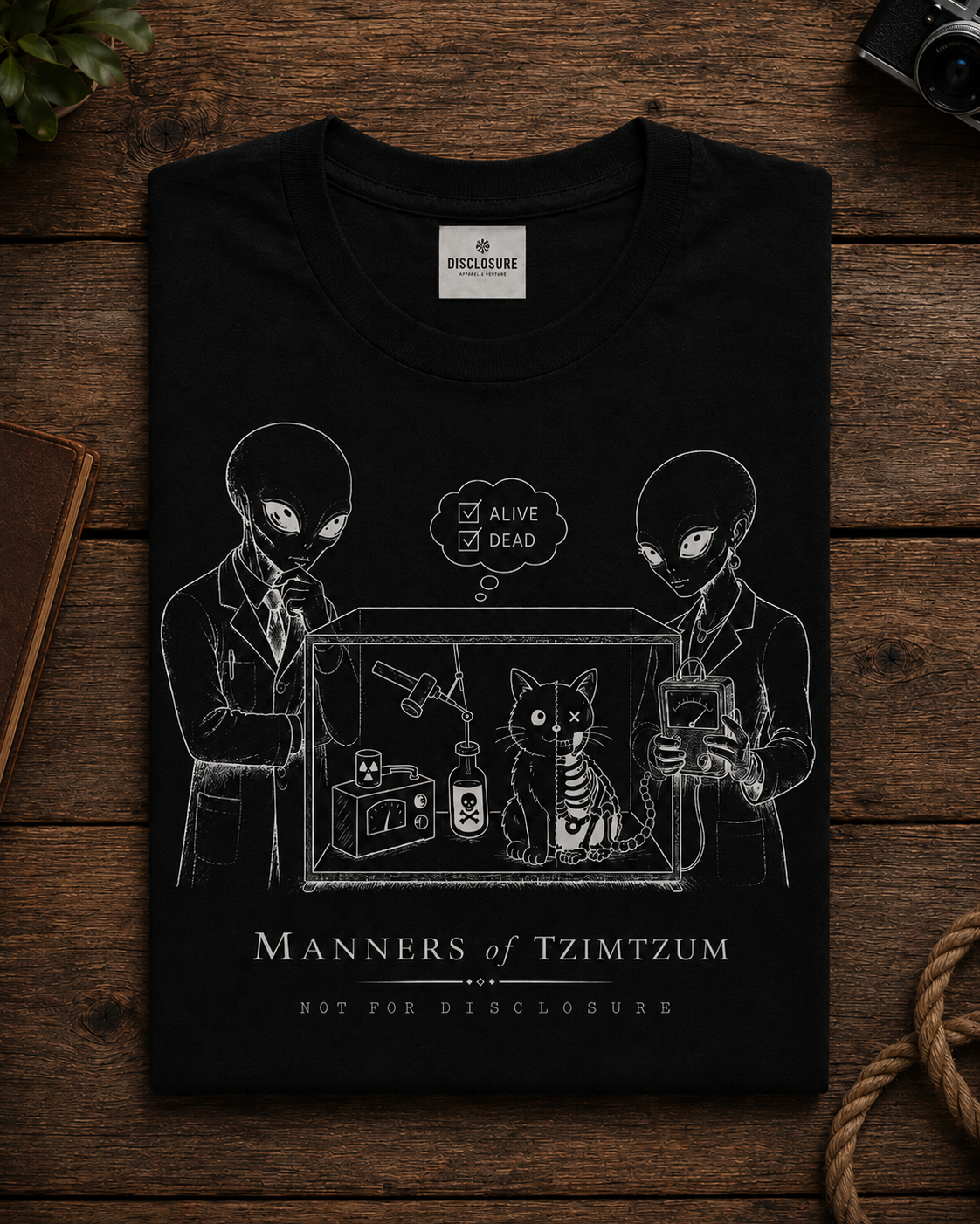 Manners of Tzimtzum Graphic Tee